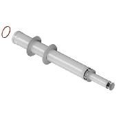 Труба коакс. Ø60/100 с наконечником 900 антилед ROMMER  (RCA-6010-001751)