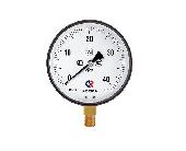 Манометр РОСМА КМ-22Р (0-4кПа) G1/2.1,5 КЛ1.5, радиальный (нижний) 100мм