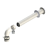 Комплект коакс. дым. Ø60/100 Protherm 0,82 м  (KIT08-610-100)