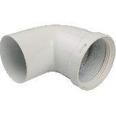 Колено Ø80 угол 90° утепленный п/м STOUT (SCA-0080-800090)