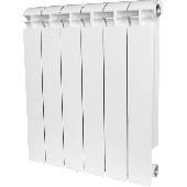 Радиатор алюминиевый STOUT ALPHA 350  6 секций SRA-2310-035006 бок. подключение