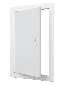 Люк ревизионный ЛР фланец 396х496  ручка 418х518 пластик EVECS,Л4050Р