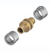 ТЕ-СЕ Соед. 20 для SQL  PE-RT (в комплекте с пресс-втулками) (77220020)  (10шт.)