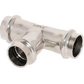 Пресс-тройник переходной 22*18*22 ВПр нержавека ROMMER RSS-0014-221822 (80)
