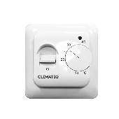 Базовый терморегулятор CLIMATIQ BT (белый) механическое управление