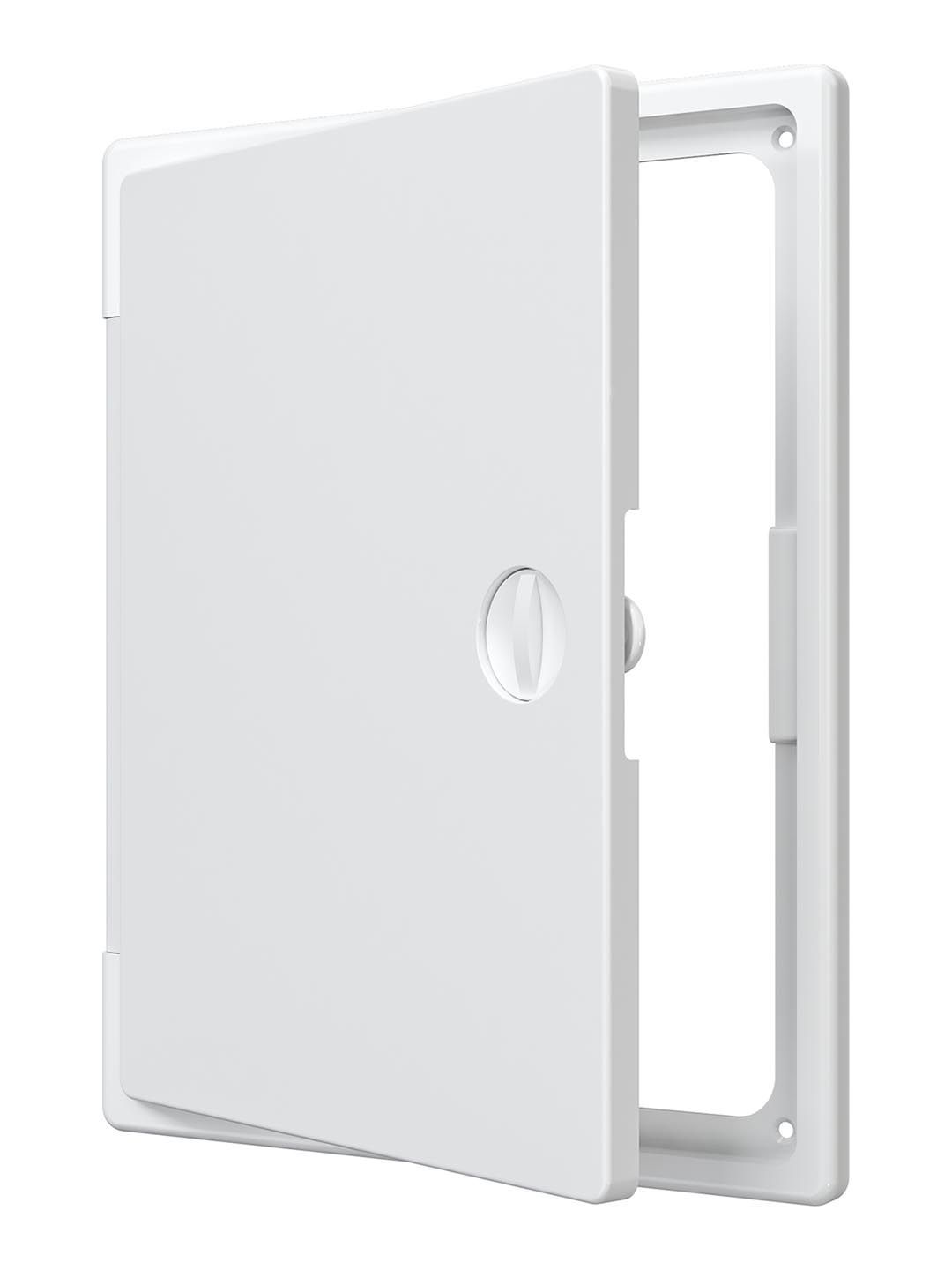 Люк-дверца ревизионная накладная с ручкой-задвижкой АБС 200х250 ЛТ2025П