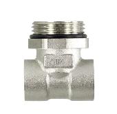 Тройник коллекторный для воздухоотв. и дренажного крана 1/2