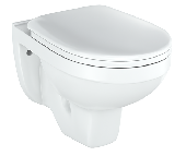 Унитаз подвесной Рио Люкс c сиденьем soft-close, Киров