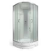 ERLIT Душевая кабина ER351026-C3-RUS 100*100*215 (без г/м, средний поддон, мат.стекло)