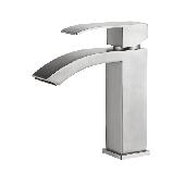 A90206 Смеситель для умывальника ACCOONA с гайкой нерж.сталь (10)