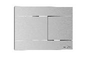 Клавиша смыва 246*165мм, нерж.сталь ХРОМ МАТОВАЯ INOX-R, Iberica Blanca