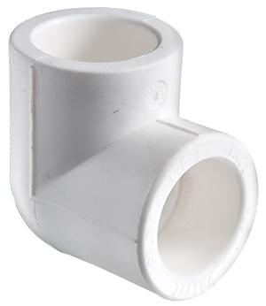 Угольник Ø20*90° полипропил. 