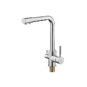 A5179-4 Смеситель для кухни ACCOONA с выходом д/пит.воды латунь/хром (10)