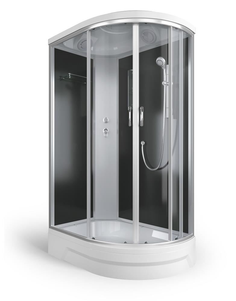 ERLIT Душевая кабина ER351226L-C4-RUS 1200*800*2260 (без г/м, средний поддон, тон.стекло 4мм)