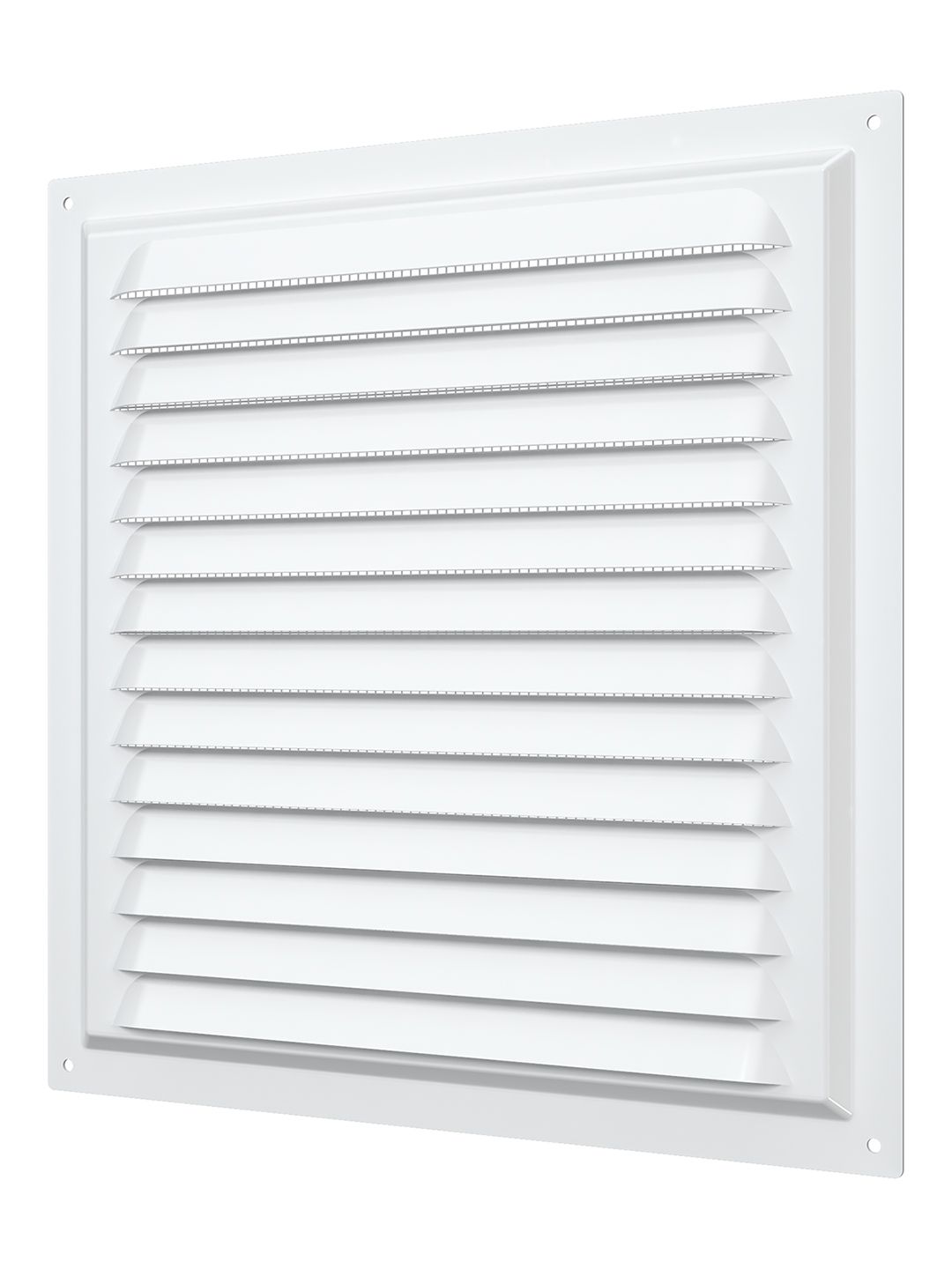 Решетка вентиляционная вытяжная стальная с покрытием полимерная эмаль 250х250 2525МЭ