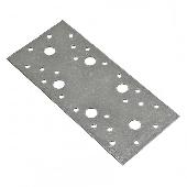 Пластина крепежная оцинкованная 140х55х2,0мм (100)/10)