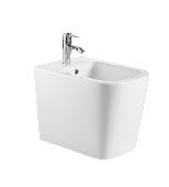 Биде подвесное TOLEDO BIDE белое с отверстием под смеситель, IBERICA BLANCA
