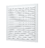 Решетка вентиляционная С сетка 194х194 пластик ERA,1919С