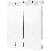 Радиатор биметалл. STOUT STYLE 350  4 секции SRB-0110-035004 бок. подключение