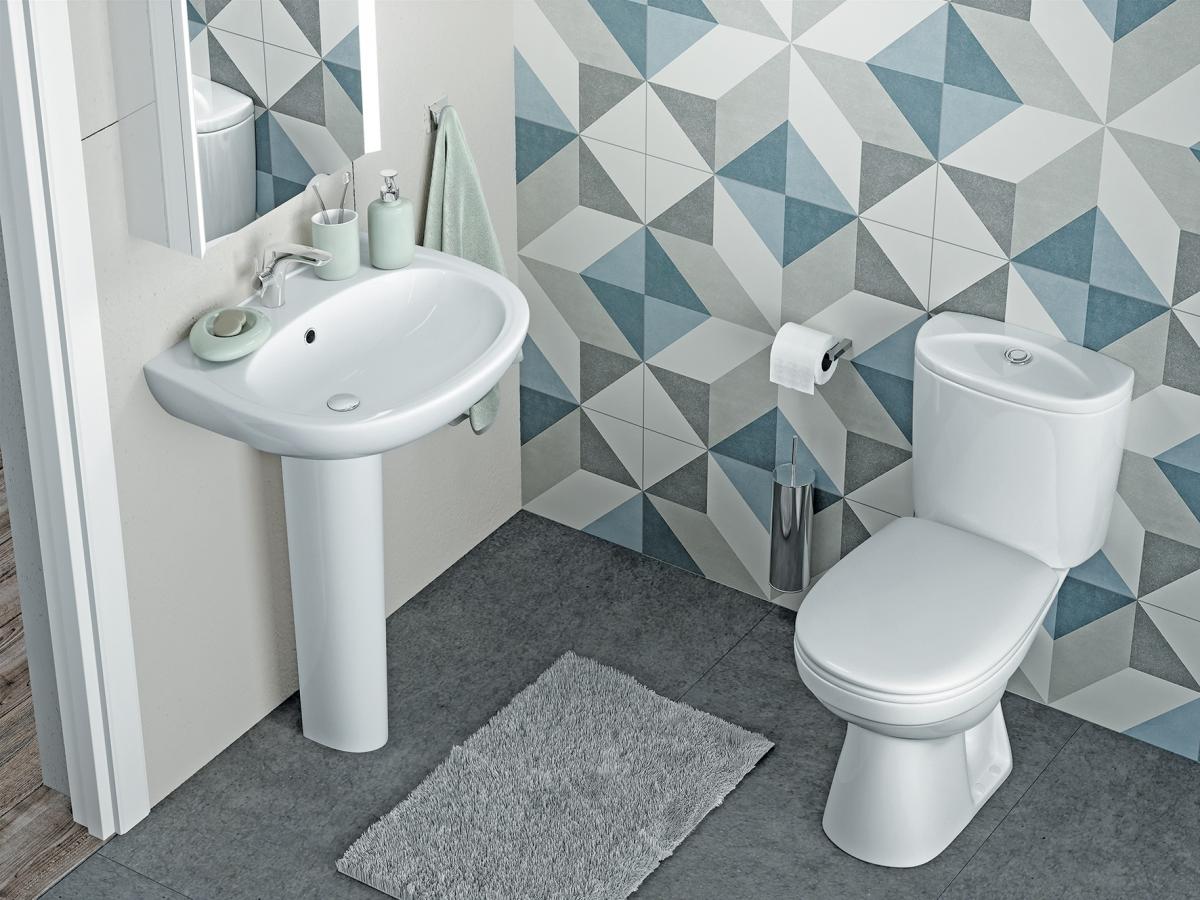 Анимо-55 Умывальник c отверст.  SANTEK (1WH110502)