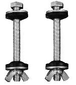 Болты крепления бачка к унитазу  М8 с гайкой 