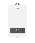 Газовый котел Midea MGB-13-2F NEMAN (13кВт, двухконтурный,закрытая)