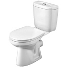 Унитаз-компакт Анимо (гориз. выпуск, 2-х реж. арм., сид. дюропласт Soft-close)1WH302135, САНТЕК