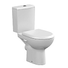 Унитаз-компакт  NATURE NEW CLEAN ON (безободковый)+сиденье дюропласт микролифт Cersanit