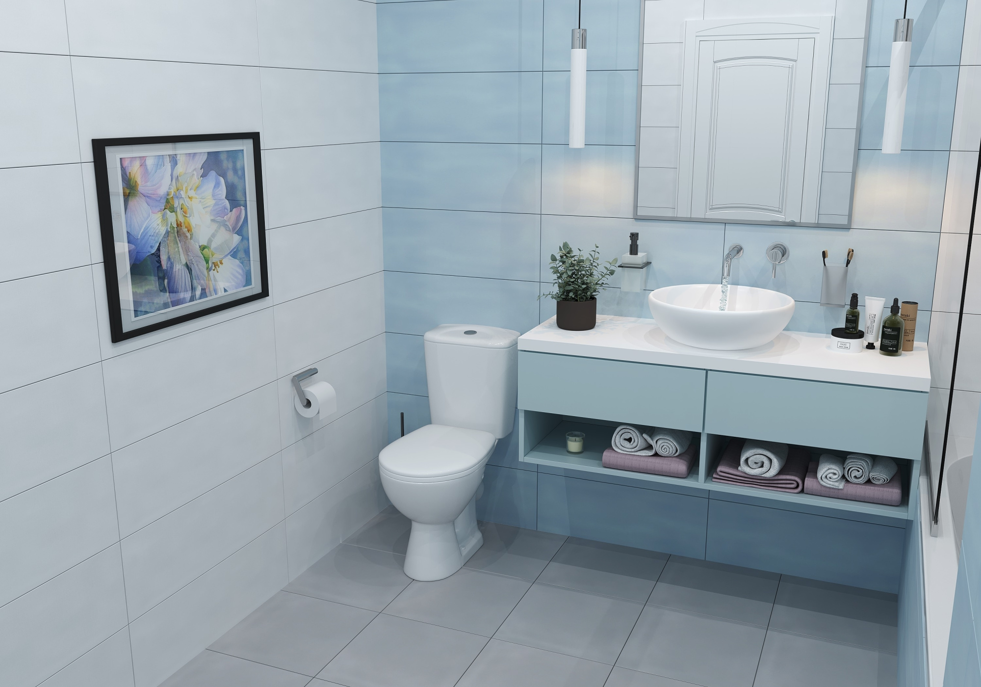 Унитаз-компакт НЕО (косой вып.,жесткое сид. пп с сист.soft-close, 2-х реж.арм., Siamp/Oli), КИРОВ