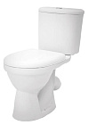 Унитаз-компакт Бореаль-антивсплеск (косой вып., 2-реж. арм., сид.дюро микролифт) 1WH302146, САНТЕК