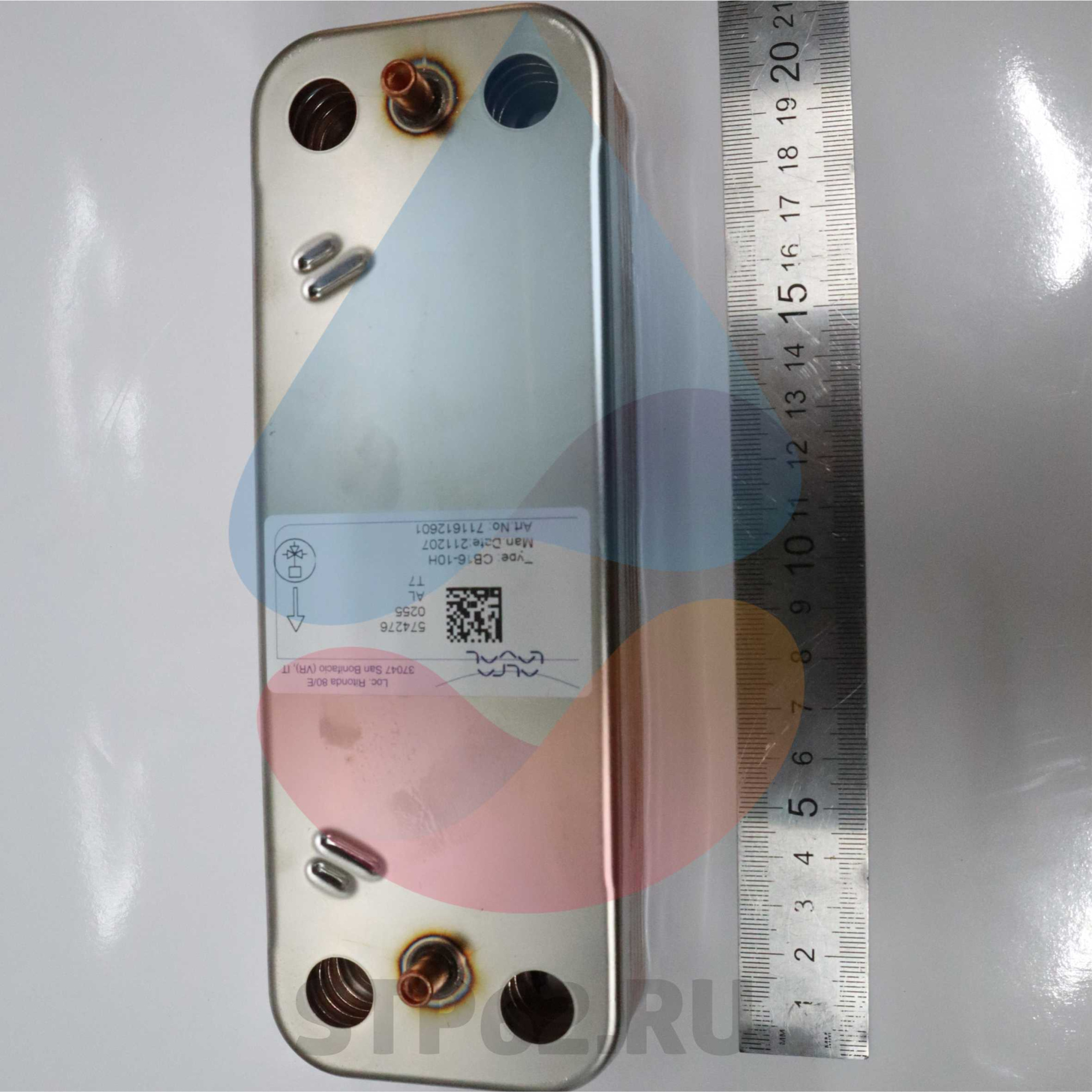 Теплообменник ГВС 10 пластин JJJ 711612600 (ECO)