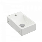 Раковина накладная/подвесная Small 37х23 см, отверстие под смеситель справа 182010, BERGES