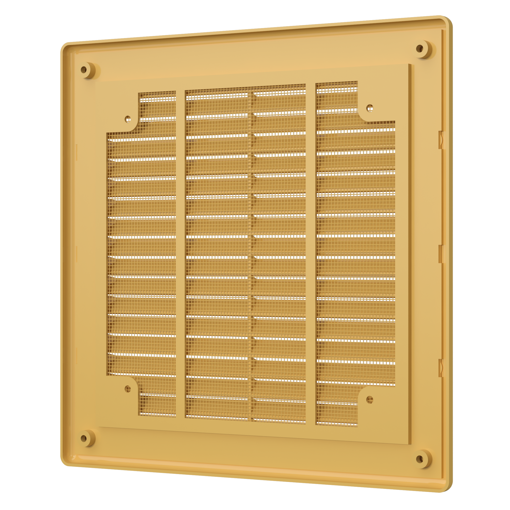 Решетка вентиляционная Р сетка разъемная 208х208 пластик Beige ERA 2121Р беж