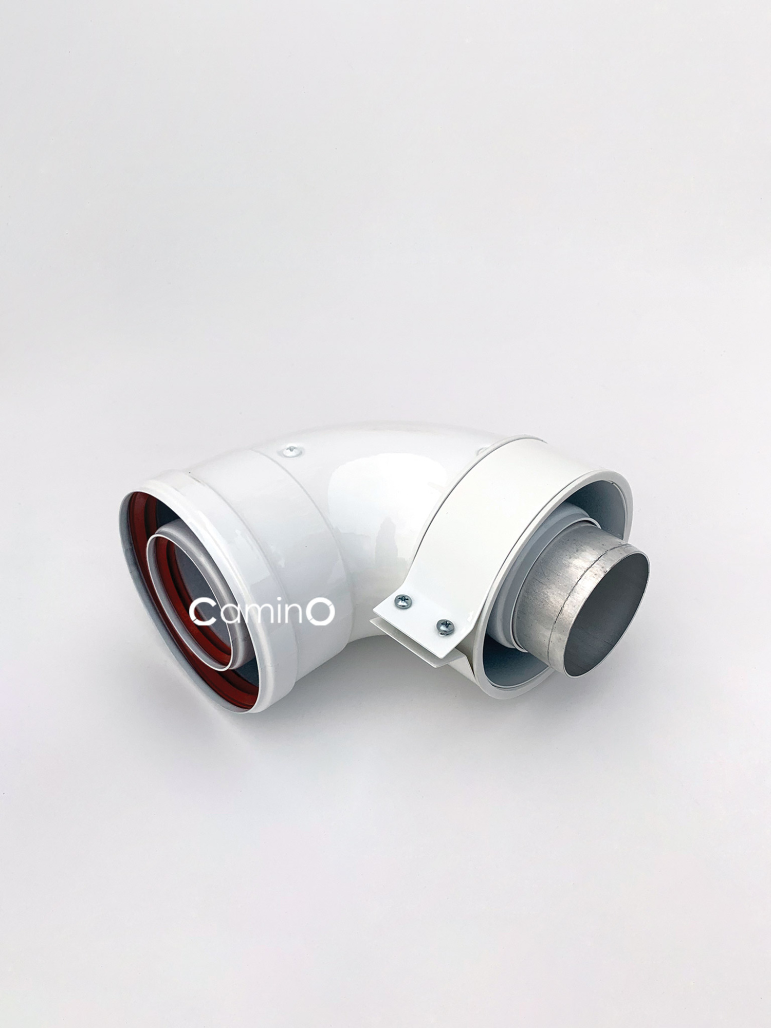 Коакс.отвод Ø60/100 стартовый УНИВЕРСАЛЬНЫЙ TR.6003