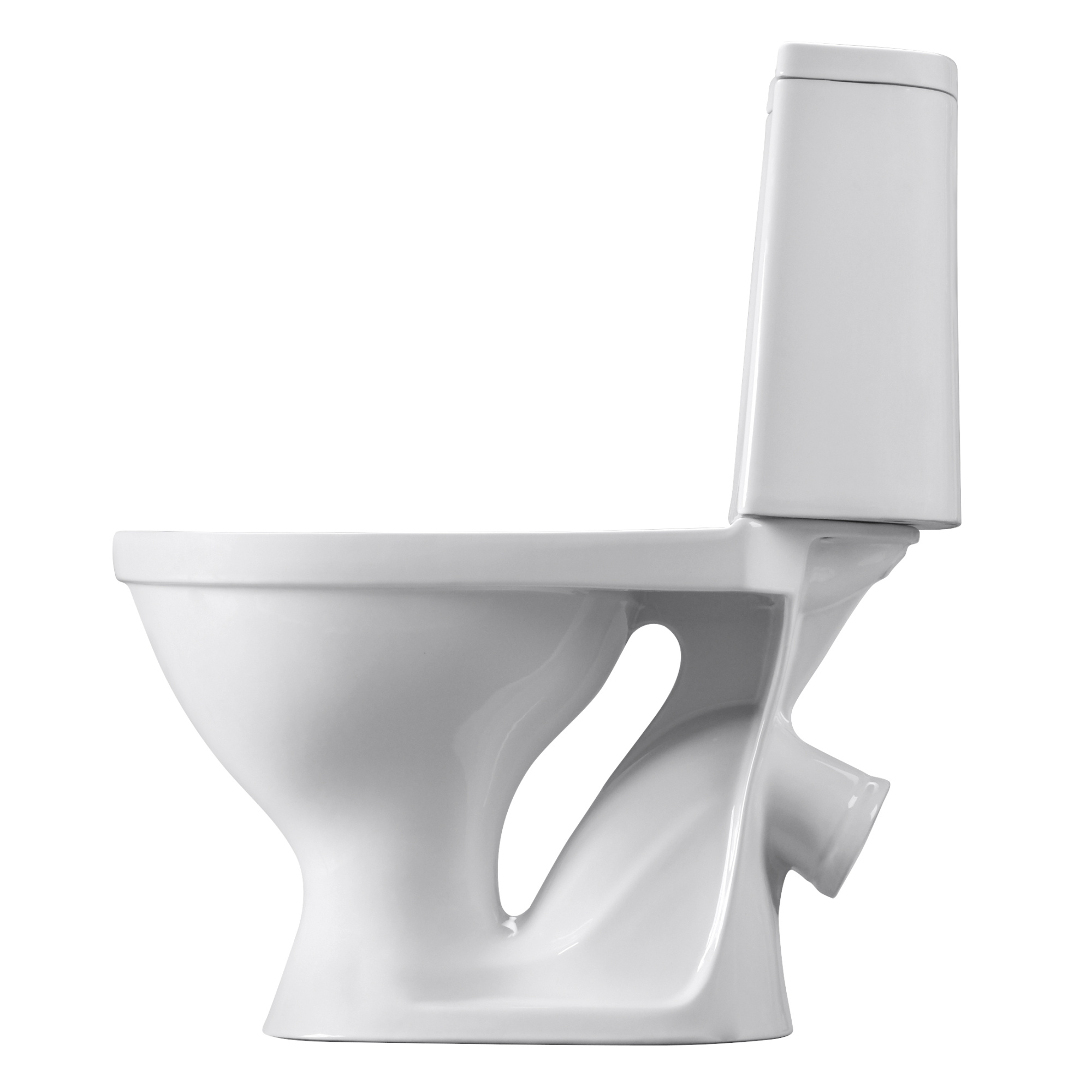 Унитаз-компакт Прайм (косой вып., нижн.подв., 2-реж.арм., сид.полипропилен), SANTERI