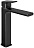 A9122F Смеситель для умывальника ACCOONA высокий с гайкой цинк Цвет: черный (10)