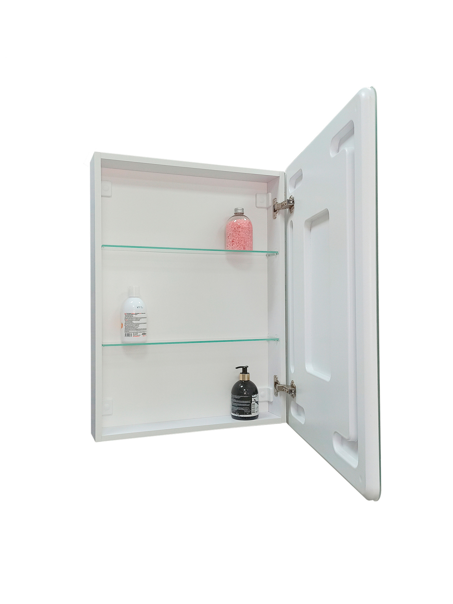 Зеркало-шкаф Emotion LED 500х800 универсальная установка, сенсор