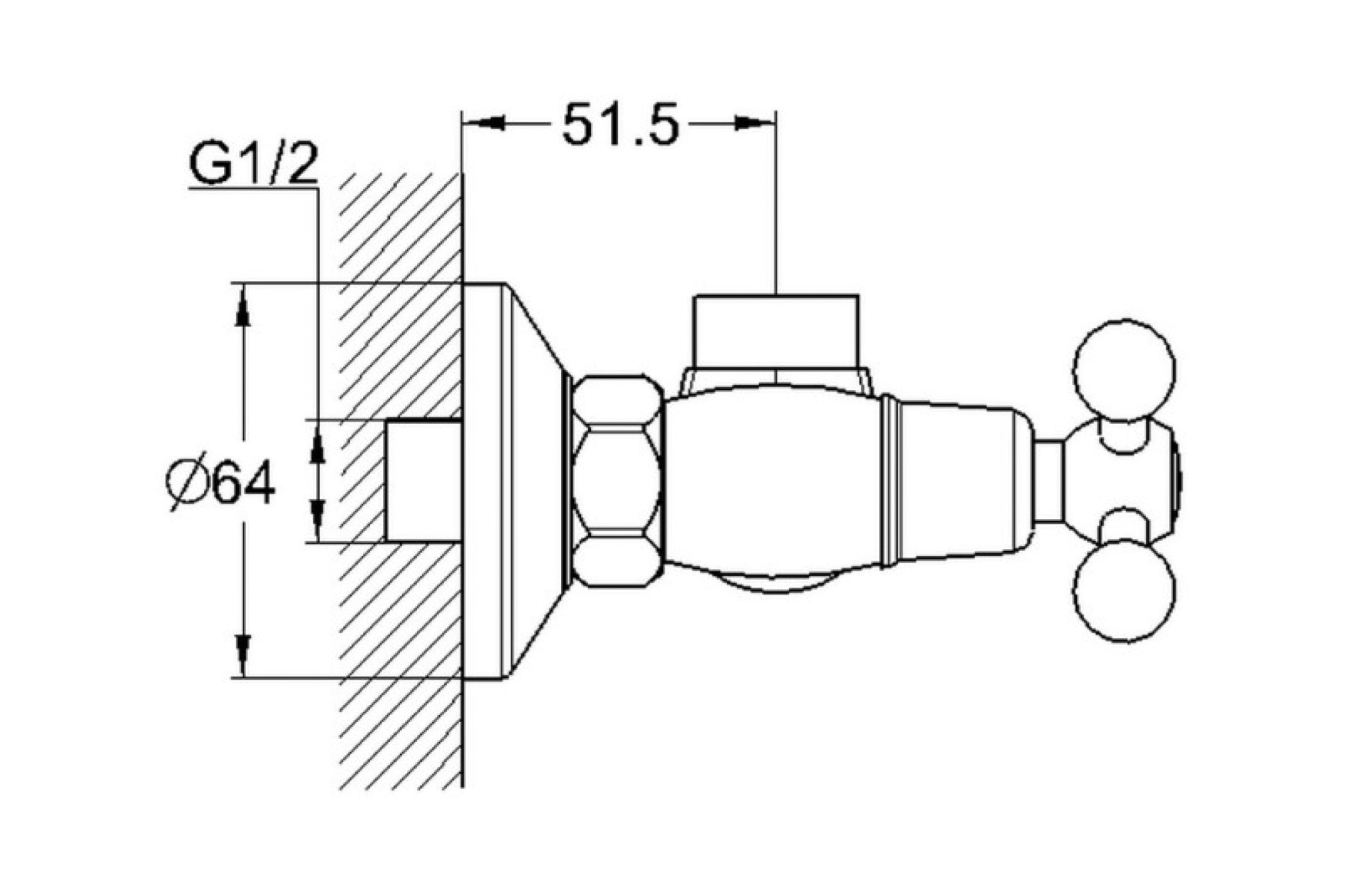 Смеситель для душа G-lauf QTZ5-A827