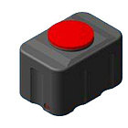 Бак для душа 150л Аспласт