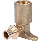 Угольник настенный с длинным нарезным патрубком STOUT 16-Rp 1/2 SFA-0032-001612